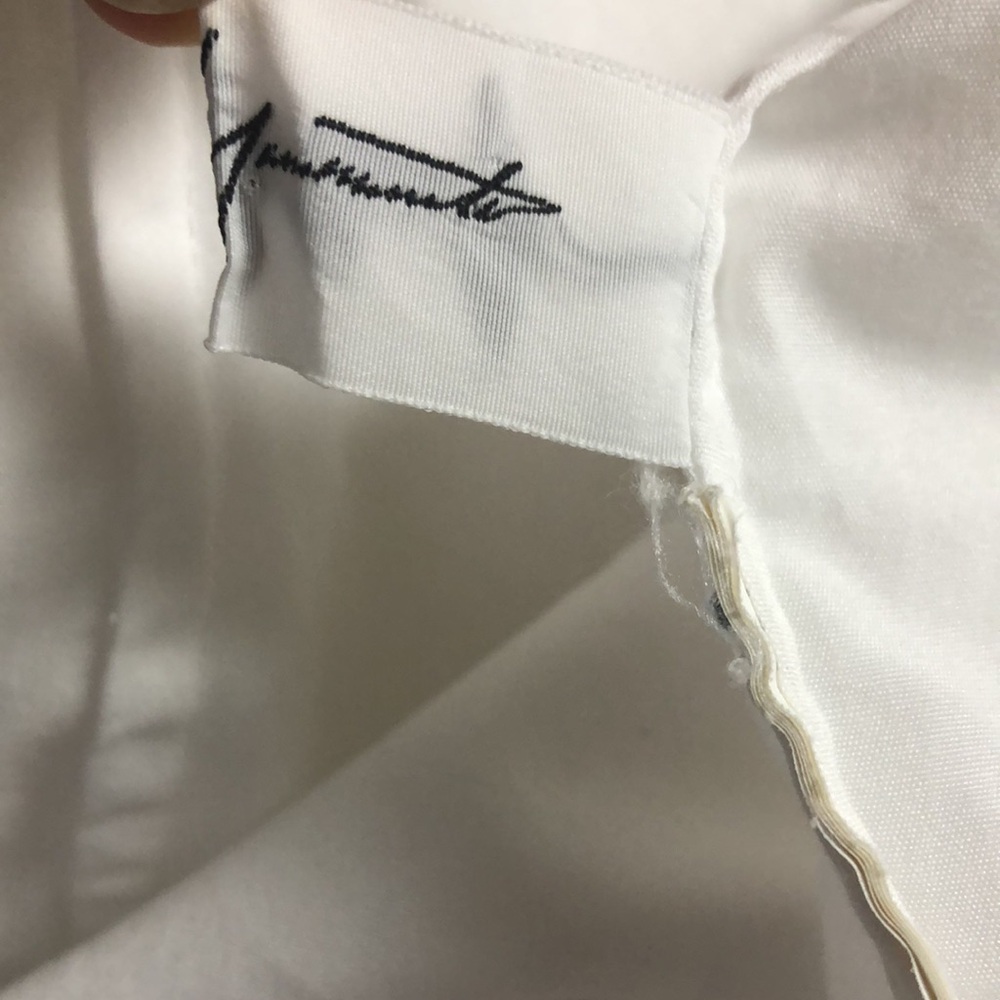 YOHJI YAMAMOTO, Classic White Button-Down Shirt Size S - Picture 12 of 15